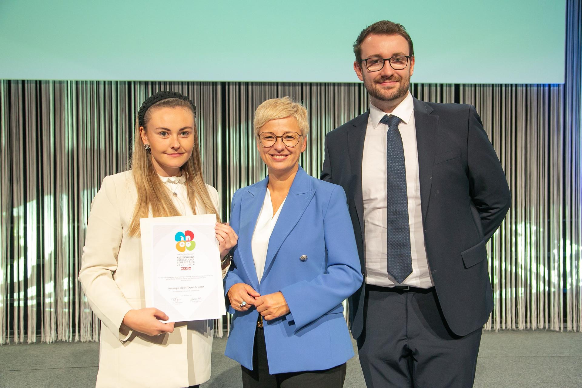 Presentation of the INEO Award